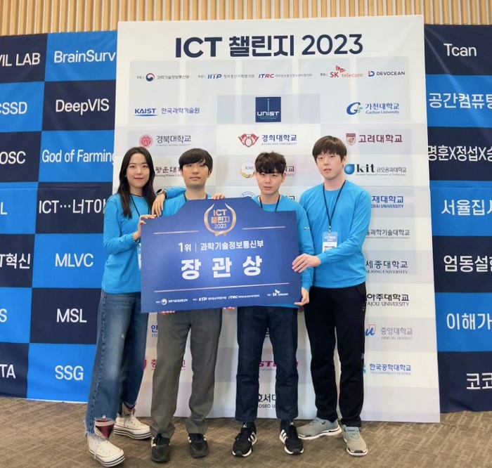 MPLAB team after winning ICT Challenge 2023
